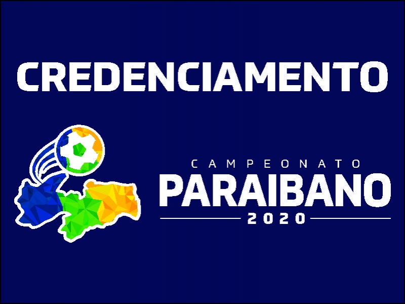 Aberto o credenciamento para a 1ª Rodada do Paraibano 2020